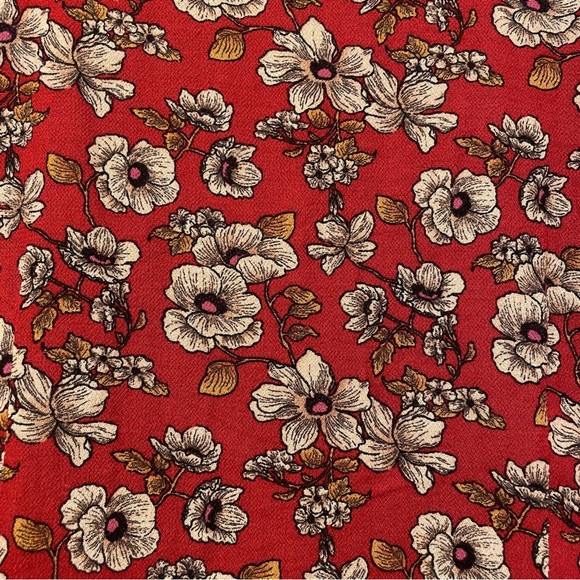 American Eagle Outfitters Floral Wrap Top - Picture 9 of 13